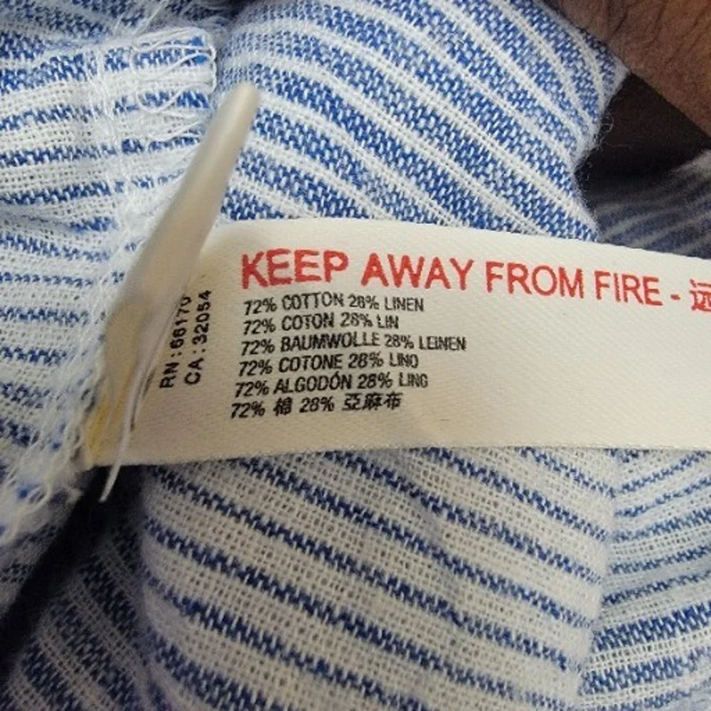 Free‎ People Endless Summer Sunset Surf Midi Dress Sky Blue Stripe Size XS READ